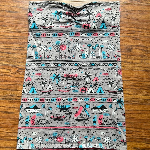 Billabong tube top size medium rare vintage design